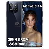 Limitiertes schlankes und Elegantes Smartphone NFC-Funktion ohne Vertrag myPhone N23 Plus 5G Midnight Blue + Akku 5000mah Kamera 50mpx, FHD+ Display 256 GB, bis zu16GB RAM Android 14. 6'78 Zoll