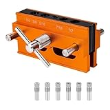 Selbstzentrierender Ringdübel-Vorrichtungs-Set, Bohrerführung, Elektrowerkzeuge, Zubehör, Vorrichtung für Bohrer, gerade Löcher