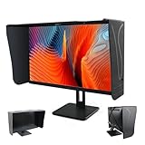 Monitor Hauben Sonnenschutz, 17-27 Zoll Verstellbare Monitorhaube Bildschirm Sonnenblende für Dell HP Viewsonic Philips Samsung Lenovo ASUS LG EIZO NEC ACER Zubehör für Laptops und Desktop Computer