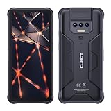 Cubot Kingkong 8 – 6,5-Zoll-Smartphone, 6 GB und 256 GB, 48-MP-Kamera, 10600-mAh-Akku, Android 13, OctaCore-Prozessor, Schwarz
