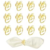Serviettenringe Gold,Serviettenringe,Serviettenring,Serviettenring Gold,Servietten Ring,12 Stück