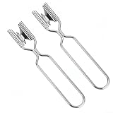 Edelstahl Ananasschäler und Augenentferner Set, V-förmiger gezackter Obstschneider für einfaches Ananasaugenschneiden, rostbeständiges Küchenwerkzeug für saubere und effiziente Obstzubereitung