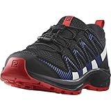 Salomon XA Pro V8 Unisex Kinder-Multisportschuhe, Outdoor-bereit, Grip in jedem Gelände, Sportlicher Look, Black, 35
