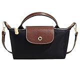 Handtasche Damen,Mini Umhängetasche in Farbblockoptik für Damen,Kleine Damen-Schultertaschen,Farbblockoptik für Damen,Quadratische Handtasche in Volltonfarbe mit verstellbarem Riemen,FürTravel Einkauf