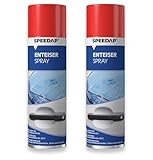 SPEEDAP Enteiserspray 500ml - 2er Pack| Sehr Gute Enteisung Aller Fahrzeugscheiben und Schlösser | Schützt erheblich vor Wiedervereisung | zuverlässiges Sprühverhalten | Wirksamkeit bis -20°C