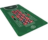 Bullets Playing Cards, Roulette Matte, Verschiedene Größen, Double 0 oder Single 0 (Double 0