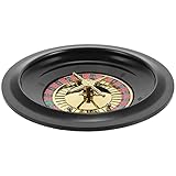 Garneck 10-Zoll Für Spiele - Professionelles Roulette Spiel Set Für Heimspiel Und Partys Ideal Für Poker Nächte Und Freizeittischspiele