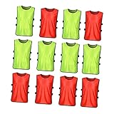 Happyyami 12St ärmelloses Kindershirt Kinderkleidung -Lätzchen Fußball Fußball-Kinderlätzchen Fußballkinder -jogginganzüge Jogginganzug Kinderweste ärmelloses Shirt
