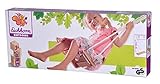 Eichhorn Outdoor Brettschaukel, höhenverstellbar 140-210 cm, TÜV/GS geprüft, bis 60 kg belastbar, Birkenholz