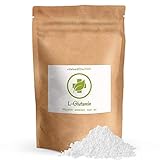 L-Glutamin Pulver - 300 g - nicht essentielle Alpha Aminosäure - gentechnikfrei - 100% vegan & rein - glutenfrei - laktosefrei - ohne Hilfs- u. Zusatzstoffe