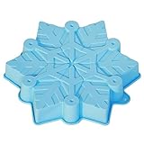 Stern Backform Schneeflocke Silikonform Kuchenform Flocke Eis Motivform Snowflake Eiskönigin Motivbackform