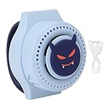 XIASABA Handheld Tragbarer 10×9×8 Uhrenventilator 3 Leiser USB-Ladearmband Cartoon Tragbarer Handgelenkventilator Für Die Schule Im Freien