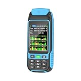 Handheld GPS Gerät zur Messung von Fläche und Länge, BEVA GPS Tracker Mini zur Positionierung von Längen- und Breitengradkoordinaten in Echtzeit, Display Messwerte, Figur Track(inklusive Batterie)