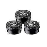 Charlemagne Moustache Wax 3er Set - Schnurrbart Wachs - Bart Wachs Bartwichse Schnurrbart - Natürliche Inhaltsstoffe & echtes Bienenwachs -Bart Styling Wachs Bart Wax Bartwachs starker Halt - Bartgel