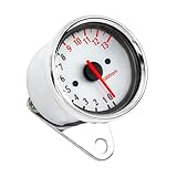13000 U/Min Zähler Drehzahlmesser Retro Stile Tacho Gauge Modifikation Zubehör Einfache Installation