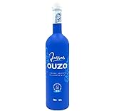 Jassas Ouzo 40% 0,7l Premium Flasche | Besonders mild | Limited Edition | Älteste Ouzo Destillerie der Welt