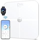 RENPHO Körperfettwaage WLAN Fitness Tracking Waage mit Körperfett und Muskelmasse, Personenwaage mit Körperfettanalyse & Überwacht 13 Körperwerte für Ihre Gesundheit