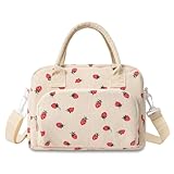 AOTM Kühltasche Klein Damen Männer, 11.2L große Isolierte Lunchbox, Verstellbarer Schultergurt-Eingedickter Lunchtasche, Wasserdichtes/Öl-Futter Lunch Bag, Tragbare kühlbox klein Arbeit/Unterwegs