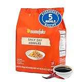 Momofuku Würzige Soja-Ramen-Nudeln von David Chang, luftgetrocknete, vegane Instant-Nudeln mit 11 g pflanzlichem Protein, 5 Stück (1 Stück)