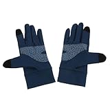 Healeved Thermohandschuhe mit Touchscreen Funktion Winddichte Outdoor Sporthandschuhe Größem Atmungsaktiv und rutschfest Unisex Laufhandschuhe für Kaltes Wetter Beim Radfahren Wandern und