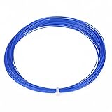 Keenso Badminton Saite, 10m Nylon Hohe Flexibilität Badminton Saite Badmintonschläger Ersatzsaite Badmintonschläger Reparatursaite (Blau)