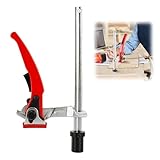 Hebelzwinge 20mm für Multifunktionstische, Spannelement Niederhalter Schnellspanner mit 160mm Kapazität und 60mm Kehlentiefe, Verstellbare Schnellspannpresse, Schnellspannzwinge, zum Schleifen