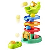 Startbahn Kugel Kinder Spielzeug | Pädagogisches Kinder Ball Turm Spielzeug | Eltern Kind Interaktion Stapelspiel Tischspiel Geschenk