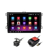 SFUOE Android 2Din fit for VW 99.64. Fit for Volkswagen Golf Polo Tiguan Passat B7 B6. Leon Fit for Skoda Octavia Car Radio GPS 2 DIN. Auto-Multimedia-Player. In-Dash-Video