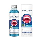 Natürlicher Mundfrischer, Minty Mundspülung, Mundgeruch, sofortiger Atemfrischer, empfindliche Kaugummi -Pflege, 120 ml, ideal für einen sauberen angenehmen Eindruck