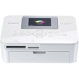 Canon SELPHY CP1000 Mini Fotodrucker (Druck bis Postkartengröße 10x15cm, Thermosublimation, farbstabil 100 Jahre, Druck von USB-Stick + Speicherkarte, kein WiFi) weiß [ohne Farbband/Papier, ohne Akku]