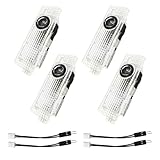 Krewua 4 Stück Viererpack Autotürlichter Auto Eingang Beleuchtung Zubehör für M 1 2 3 4 5 6 7 Serie Auto Tür Logo Projektor Lichter für M X1 X2 X3 X4 X5 X6 X7, Licht Sehr schönes Geschenk