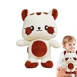 Genérico Plüschtier, Kuschelpuppe, Heimdekoration, weiches Plüschtier, für Geburtstag, Weihnachten, Strumpffüllung, Geschenk, Mädchen, Jungen, Sofa, Bett, Schreibtisch