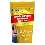 STARWAX THE FABULOUS - Zitronensäure - Entkalkt Haushaltsgeräte - Beseitigt Kalkablagerungen im WC - Lässt das Badezimmer glänzen und vieles mehr -1 kg