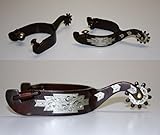 EE Tack Westernsporen braun mit Silber