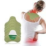 Pain Reliefe Patch, Schmerzlinderndes Wärmepflaster, 60 Stück Natürliche Kräuterpflaster für Rücken, Nacken und Schultern, Sofortige und Langanhaltende Schmerzlinderung