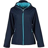 McKINLEY Kinder Doppeljacke Justin, Black/Actred/Black, XL