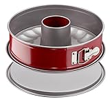 TefalJ 1642614 Delibake Savarinform mit Scharnier, 25 cm, Karbonrot