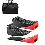 Wohnmobil-Nivellierblöcke, Ausgleichskeile Camper-Nivellierblöcke, Tragkraft ＜350000LBS, Nivelliersystem für Reiseanhänger, Auffahrkeile für Wohnmobil, Wohnwagen & Anhänger