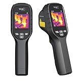 TFA Dostmann Wärmebildkamera Visualtemp 96x96 IR Auflösung, 31.1144, mit Infrarot, tragbar, 8-Stunden Akkulaufzeit, -20°C bis 550°C, +/- 3° Genauigkeit, IP 54, für Jagd oder Hausinspektionen, schwarz