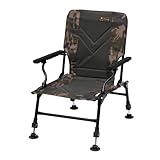 Prologic Avenger Relax Camo Chair W/Armrest & Covers - Angelstuhl, Stuhl für Angler, Karpfenstuhl