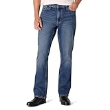 Amazon Essentials Herren Straight-Fit Bootcut-Jeans mit Geringem Stretchanteil, Stone Mittlere Waschung, 36W / 30L