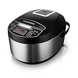 Multikocher REDMOND RMC-RMC-M4512 (Russisch) mit 40 Programmen (Brot, Dampfgaren etc.), LCD-Touch-Display, 5 Liter, Multivarka