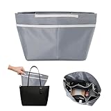 Innentaschen für Handtaschen，multifunktional Kosmetik Taschenorganizer 35 * 21 * 16CM maschinenwaschbar Aufbewahrungstasche für den Innenbereich Innentaschen für Handtaschen