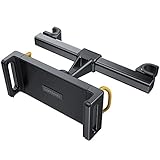 Tablet Halterung Auto, Lamicall Tablet Kopfstützenhalter - Universal KFZ Halter für 2020 iPad Pro 9.7, 10.5, 11, 12.9, iPad Air Mini 2 3 4, Switch, Tab, Smartphone und Tablet mit 4.7-13 Zoll - Schwarz