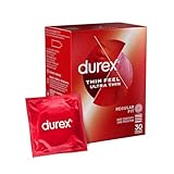 Durex Gefühlsecht Ultra Kondome – Extra dünne Spitze & mit Silikongleitgel befeuchtet – 30er Pack (1 x 30 Stück)