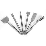 RASTKY 6pcs Plus Bohrmeißel Set Betonwandbohrwerkzeug - Meißelsatz für Mauerwerk