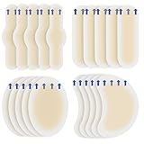 20 Stück Blasenpflaster High Heel Gel Pflaster Blasenpflaster Unsichtbares Hydrogel gegen Abnutzung an der Ferse Vorfuß Finger Zehen