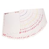 OSALADI 50 Blatt Vintage Briefpapier für Schreibwaren Schreiben retro Muster gefüttert Vintage Stationery Paper altes Papier Vintage-Strukturpapier Briefe aus Papier Büropapier