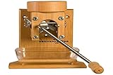 Eschenfelder Kornquetsche | Flocker | Wandmodell Alu- & Holz-Trichter | Flockenquetsche | Buche | made in Germany (Holz-Trichter)