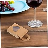 ULTECHNOVO 30 Stück Kraftpapier Geschenkboxen Für Weinflaschen Weinflaschenverpackungen Keksverpackungen Weinkisten Schokoladenverpackungen Leere Bonbonschachteln Bonbonverpackungen